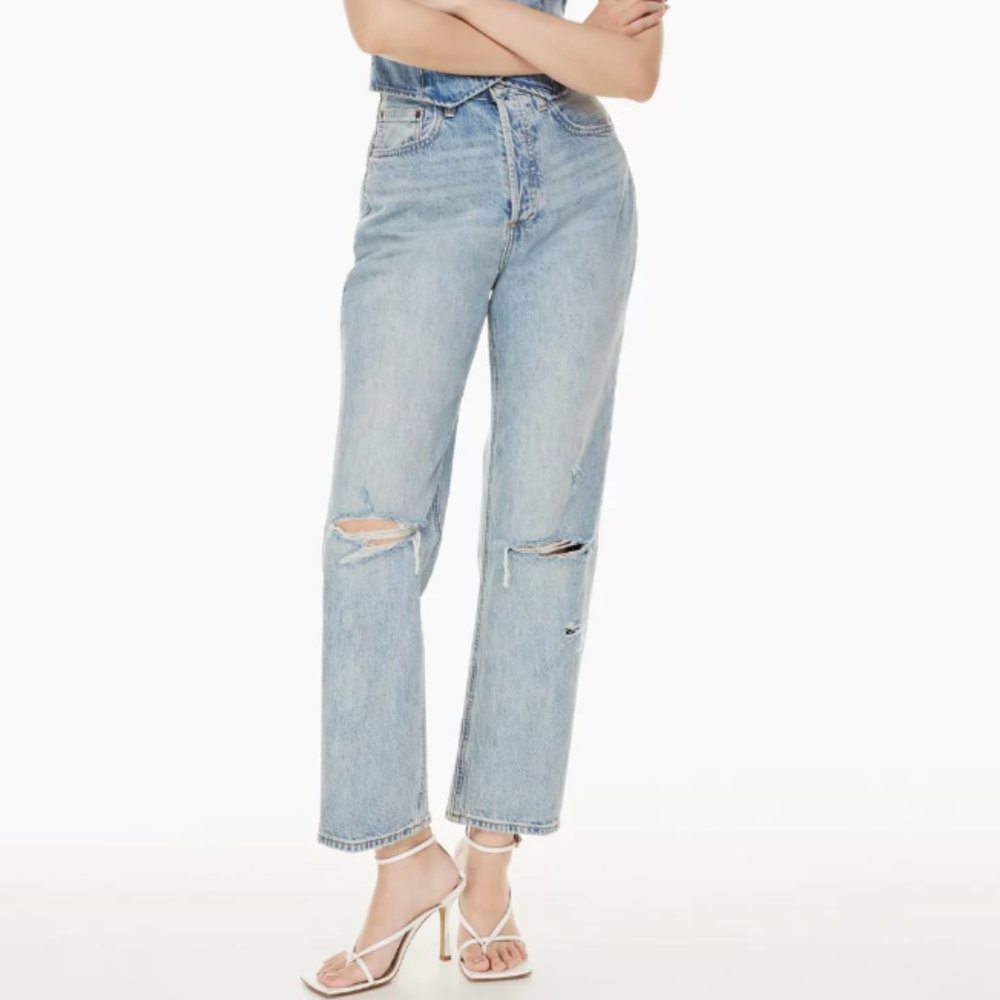 Denim Forum Joni High Rise Loose Jean